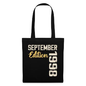 Septembre 1998 - 26e Anniversaire September 1998 - Sac en tissu - noir - Devant