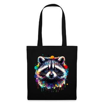 Raccoon - Tote Bag - black - Front