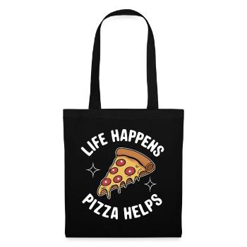 Pizza Italy Fast Food - Tote Bag - black - Front