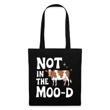 Éleveur de vaches Ferme Éleveur de vaches - Sac en tissu - noir - Devant