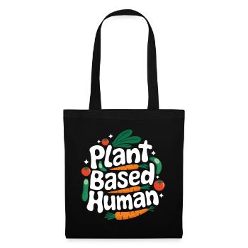 Végétarien Végétalien Végétarien Végétarien - Sac en tissu - noir - Devant