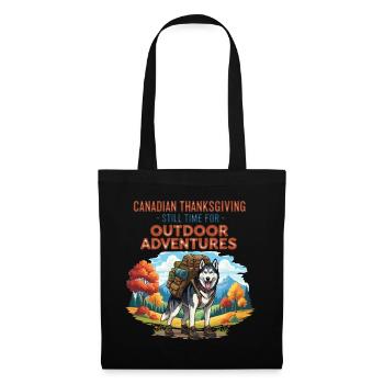 Husky Outdoor Adventure - Tote Bag - black - Front