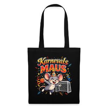 Carnaval Souris Handball Cadeau Funny Carnaval - Sac en tissu - noir - Devant