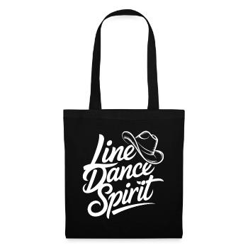 Line Dance Spirit - Sac en tissu - noir - Devant
