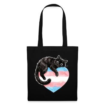 Pride Month LGBTQ - Protect Trans Kids - Tote Bag - black - Front