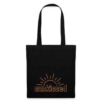 Summer T-Shirt Sunkissed - Tote Bag - black - Front