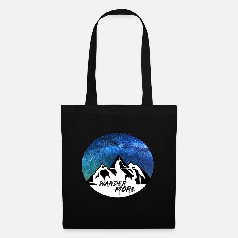 +++ Limited Edition +++ Wander more Sky - Tote Bag - black