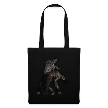 bachata dance story gift idea - Tote Bag - black - Front