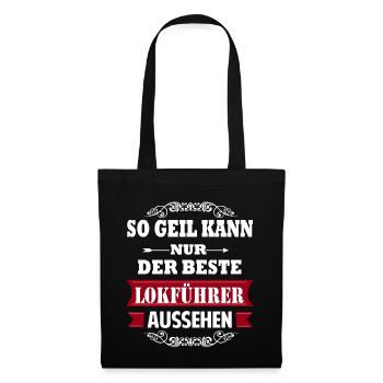 Train driver shirts / train driver sayings / train driver - Tote Bag - black - Front