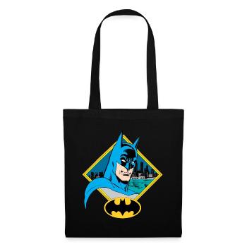 DC Comics Originals Batman Batsymbol Gotham - Stoffbeutel - Schwarz - Vorne