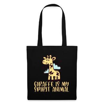 giraffe - Tote Bag - black - Front