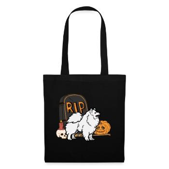 Mignon Spitz Halloween Costume Chien - Sac en tissu - noir - Devant