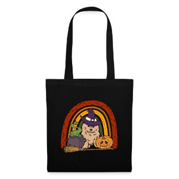 Cute Chow Chow Halloween Dog - Tote Bag - black - Front