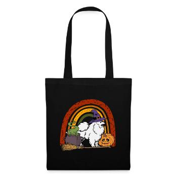 Mignon Spitz Halloween Costume Chien - Sac en tissu - noir - Devant