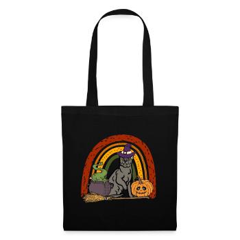 Mignon Korat Halloween Cat - Sac en tissu - noir - Devant