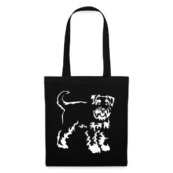 Schnauzer "Black Edition" - Tote Bag - black - Front