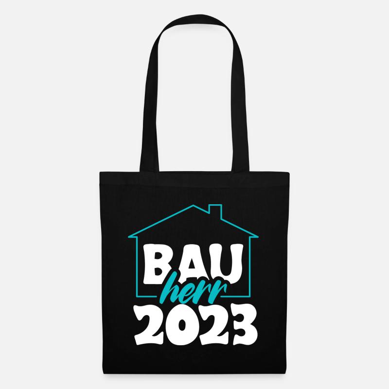 Bauherr 2023 - Stoffbeutel - Schwarz