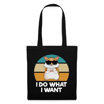 Hamster sayings | Rodents Pets Gift Idea - Tote Bag - black - Front