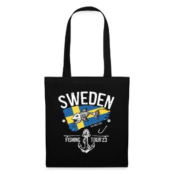 Sweden Fishing Tour 2023 - Schweden - Tote Bag - black - Front