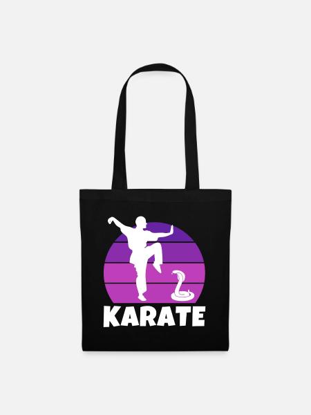 karate, karateka, karate sport - Kangaskassi - musta