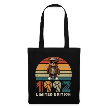 1992 édition limitée année de construction anniversaire Vintage - Sac en tissu - noir - Devant