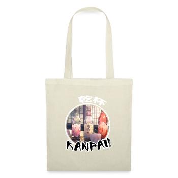 Saké japonais - Chemise Anime - Sac en tissu - nature - Devant