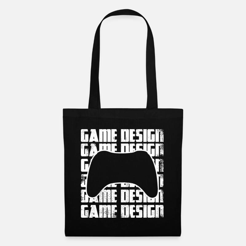 Game Designer - Stoffbeutel - Schwarz