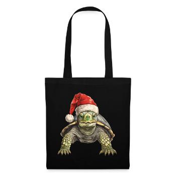 Turtles Christmas - Tote Bag - black - Front
