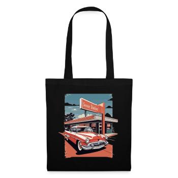 Classic Cars 1950 - Tote Bag - black - Front
