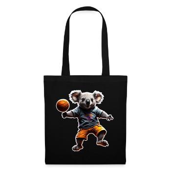 Basketball Koala - Tote Bag - black - Front