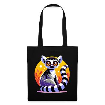 Lemur - Tote Bag - black - Front