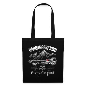 Fishing at its finest - Hardangerfjord - Norway - Tote Bag - black - Front