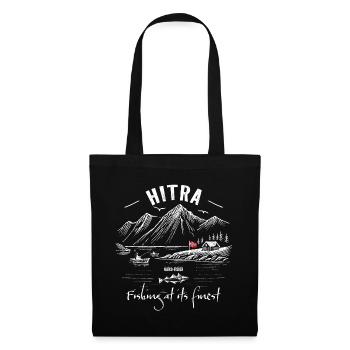 Fishing at its finest - Hitra - Norway - Tote Bag - black - Front