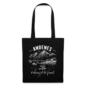 Fishing at its finest - Andenes - Norway - Tote Bag - black - Front