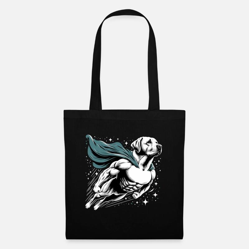 Super Hund Labrador Retriever Labi Labbi Geschenk - Stoffbeutel - Schwarz