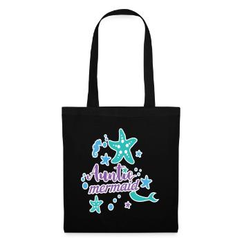 Auntie Mermaid - Tote Bag - black - Front