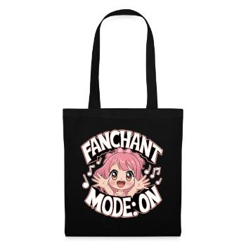 K-Pop Fanchant Corée Musique - Sac en tissu - noir - Devant