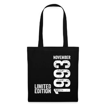 November 1993 Limitierte Auflage November 1993 - Stoffbeutel - Schwarz - Vorne