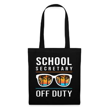 Secrétaire d’école Secrétaire d’école - Sac en tissu - noir - Devant