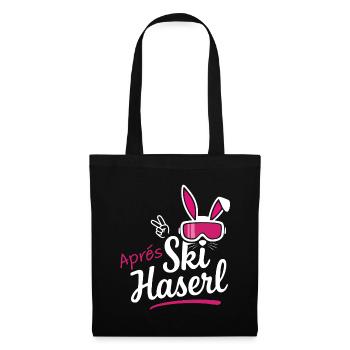 Après-ski Haserl Tenue Femme Party Hut Slope - Sac en tissu - noir - Devant