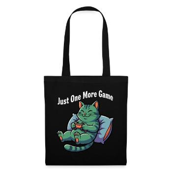 Only one more game of cat - Tote Bag - black - Front