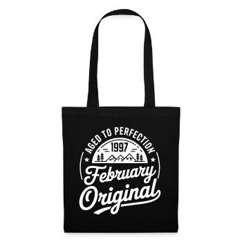 février 1997 – Légende des sommets et montagnes - Sac en tissu - noir - Devant