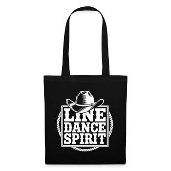 Style de danse en ligne - Sac en tissu - noir - Devant