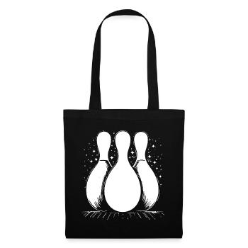 Bowling Pins - Tote Bag - black - Front
