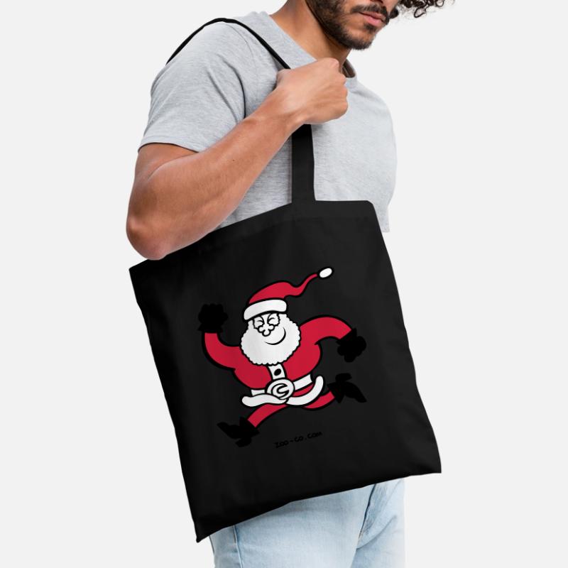 Exécution de Père Noël Sac en tissu