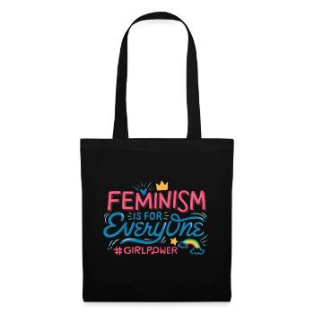 FEMINISM IS FOR EVERYONE - Tote Bag - black - Front