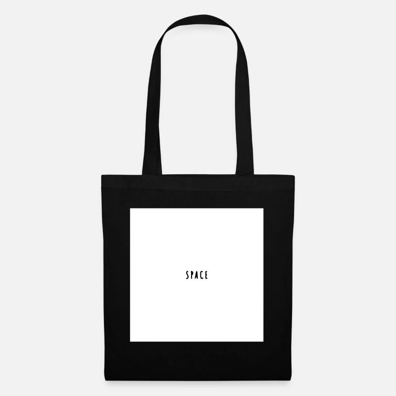 espace - Sac en tissu - noir