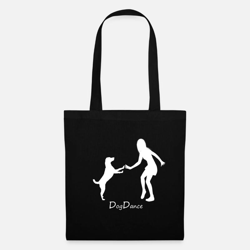 Shirt Dogdance - Stoffbeutel - Schwarz