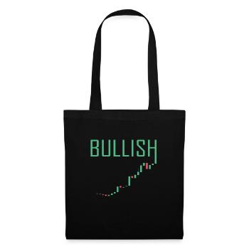 BULLISH MARKET - Stock Market Money Trading Finance - Tote Bag - black - Front