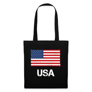 United States - Tote Bag - black - Front